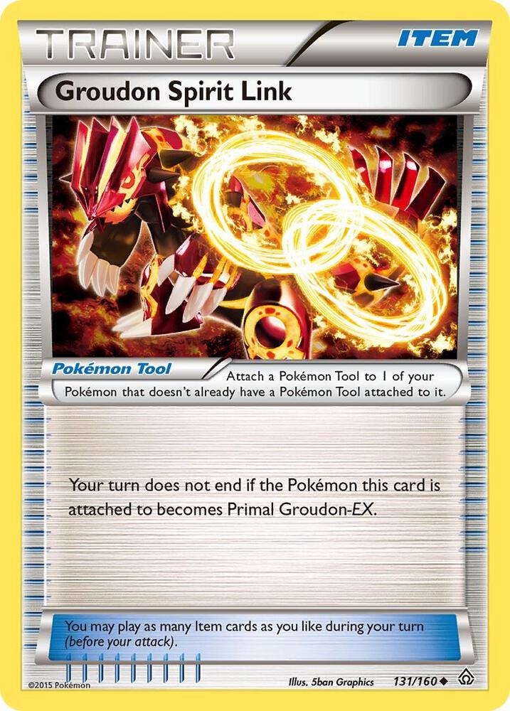 Groudon Spirit Link, XY - Primal Clash 131/160