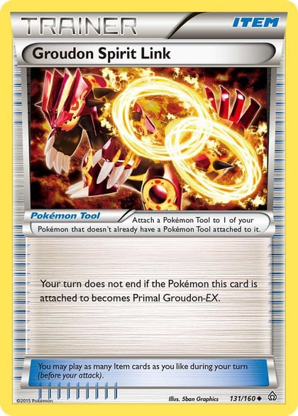 Groudon Spirit Link, XY - Primal Clash 131/160