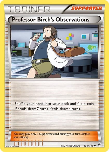 Professor Birch's Observations, XY - Primal Clash 134/160