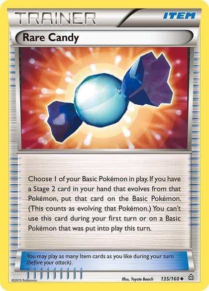 Rare Candy, XY - Primal Clash 135/160