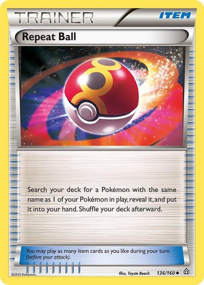 Repeat Ball, XY - Primal Clash 136/160