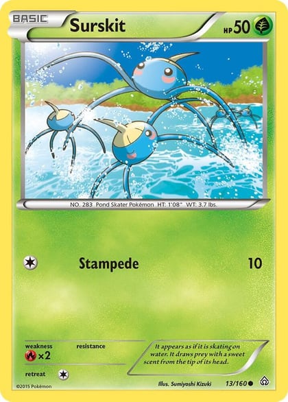 Surskit, XY - Primal Clash 13/160