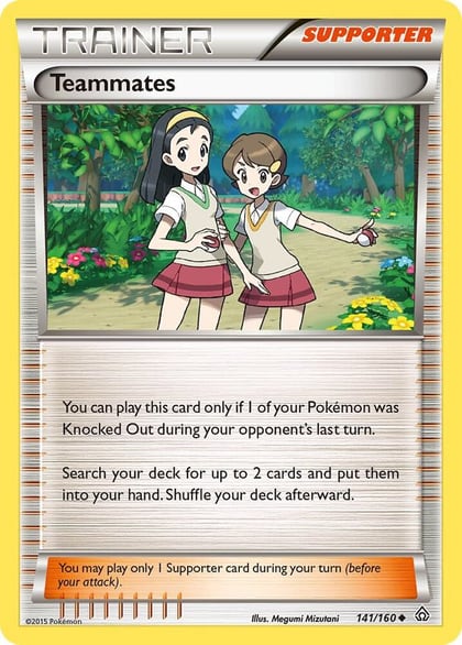 Teammates, XY - Primal Clash 141/160