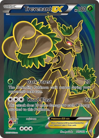 Trevenant EX (145 Full Art), XY - Primal Clash 145/160