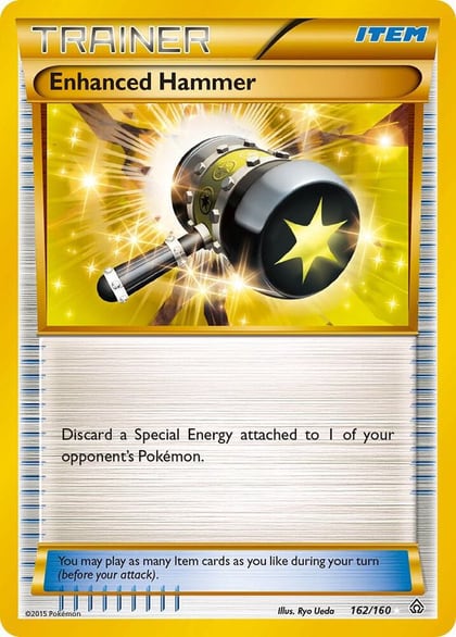 Enhanced Hammer (162 Secret Rare), XY - Primal Clash 162/160