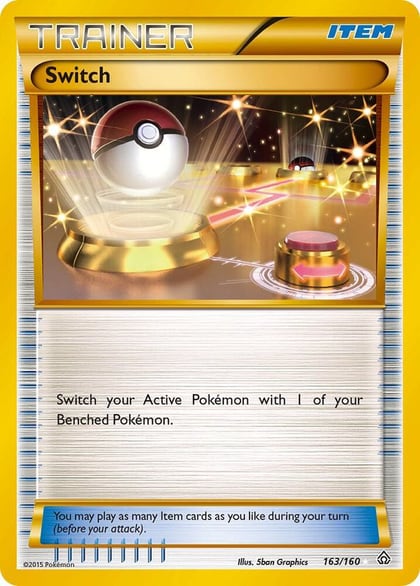 Switch (163 Secret Rare), XY - Primal Clash 163/160