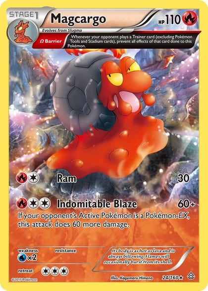 Magcargo (Omega), XY - Primal Clash 24/160