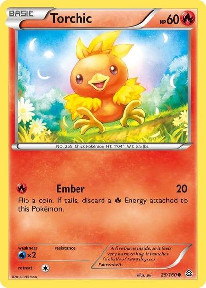 Torchic, XY - Primal Clash 25/160