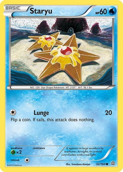 Staryu, XY - Primal Clash 32/160