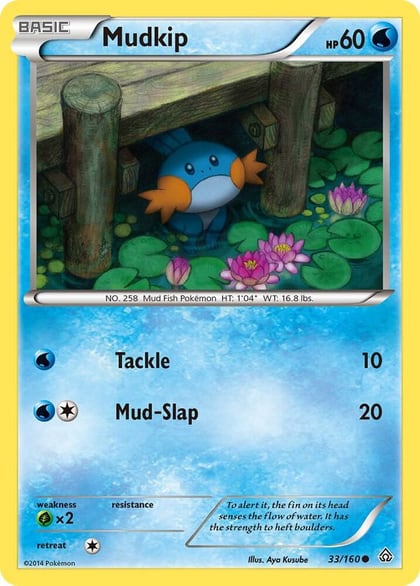 Mudkip, XY - Primal Clash 33/160