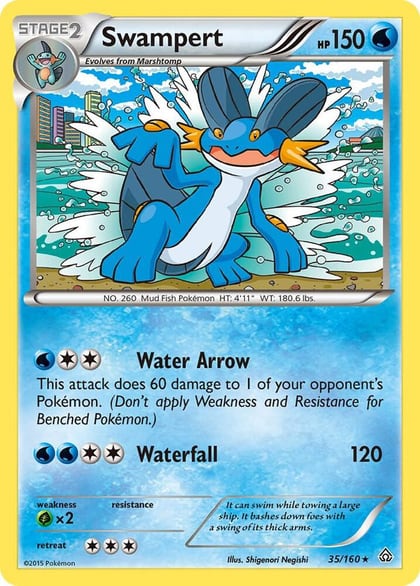 Swampert, XY - Primal Clash 35/160