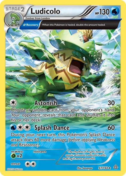 Ludicolo (Alpha), XY - Primal Clash 37/160