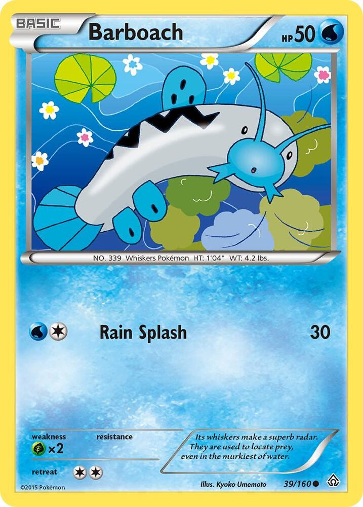 Barboach, XY - Primal Clash 39/160