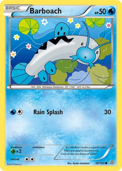 Barboach, XY - Primal Clash 39/160