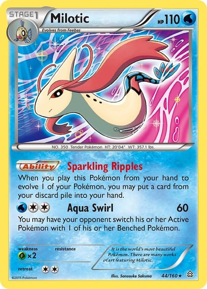 Milotic, XY - Primal Clash 44/160