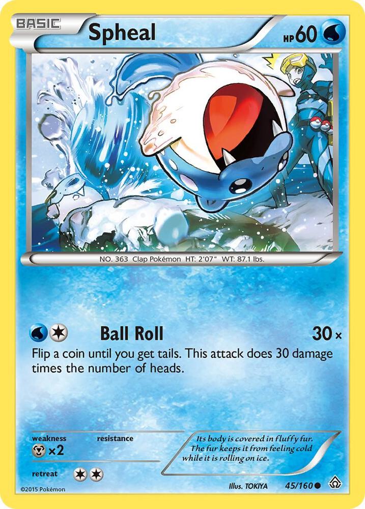 Spheal (45), XY - Primal Clash 45/160