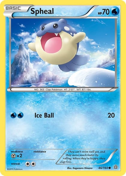 Spheal (46), XY - Primal Clash 46/160