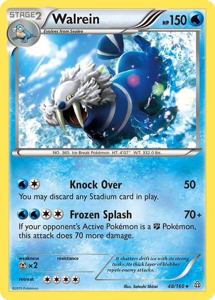 Walrein, XY - Primal Clash 48/160
