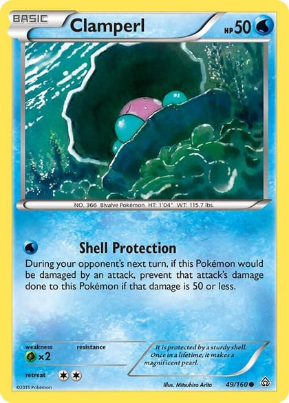Clamperl, XY - Primal Clash 49/160