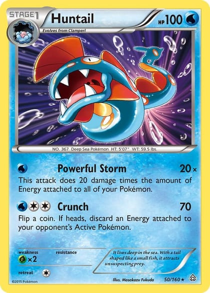 Huntail, XY - Primal Clash 50/160