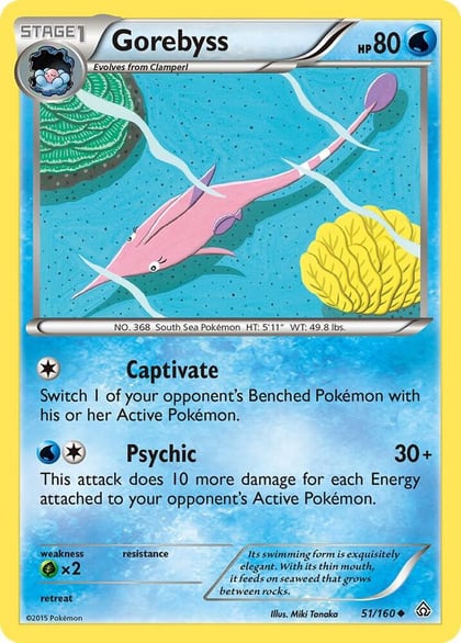 Gorebyss, XY - Primal Clash 51/160