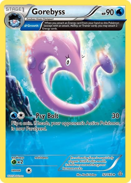 Gorebyss (Alpha), XY - Primal Clash 52/160