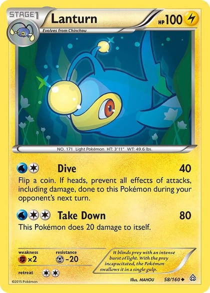Lanturn, XY - Primal Clash 58/160