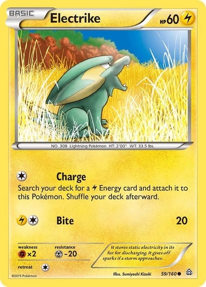 Electrike, XY - Primal Clash 59/160