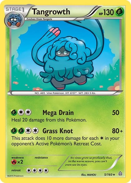 Tangrowth, XY - Primal Clash 5/160