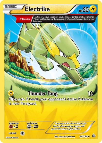 Electrike (Omega), XY - Primal Clash 60/160