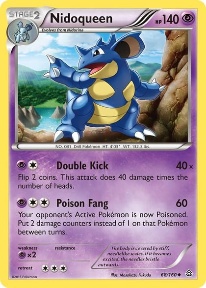 Nidoqueen, XY - Primal Clash 68/160