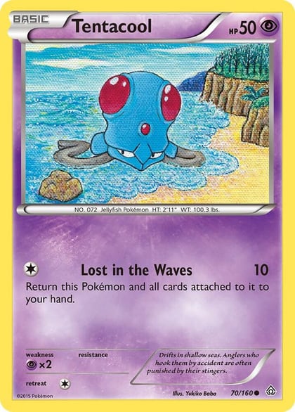 Tentacool, XY - Primal Clash 70/160