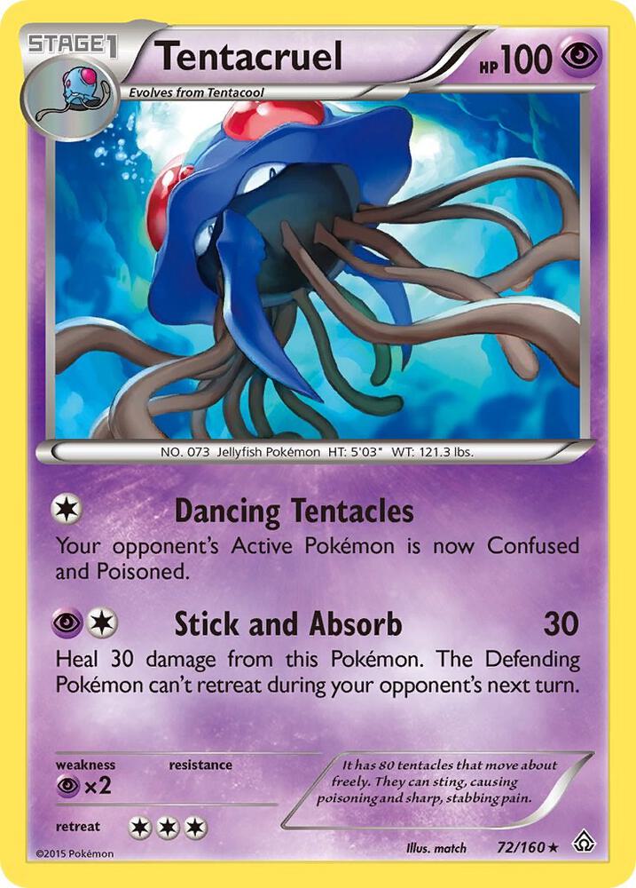 Tentacruel, XY - Primal Clash 72/160