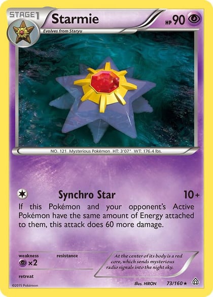 Starmie, XY - Primal Clash 73/160