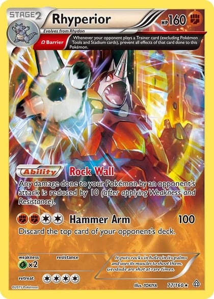Rhyperior (Omega), XY - Primal Clash 77/160