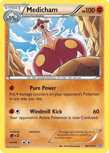Medicham, XY - Primal Clash 80/160
