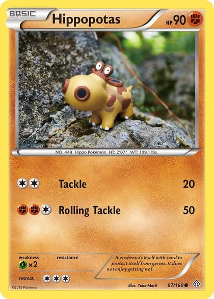 Hippopotas, XY - Primal Clash 87/160