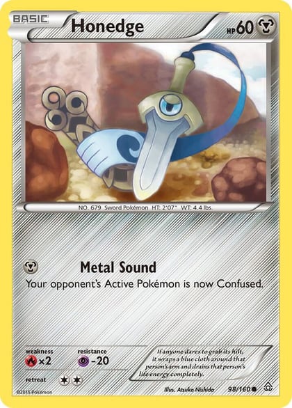 Honedge, XY - Primal Clash 98/160