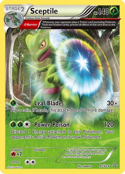 Sceptile (Omega), XY - Primal Clash 9/160