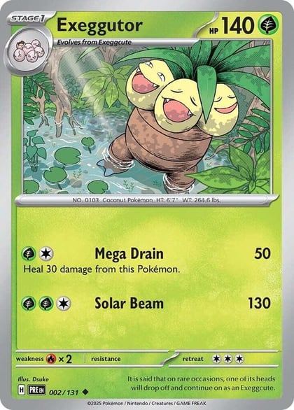 Exeggutor, SV: Prismatic Evolutions 002/131