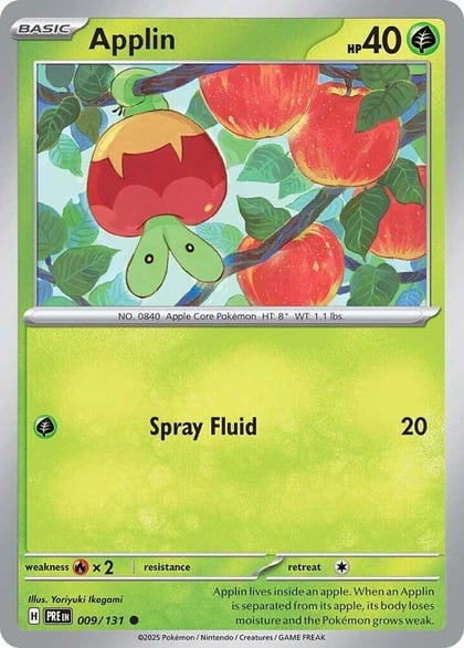 Applin, SV: Prismatic Evolutions 009/131