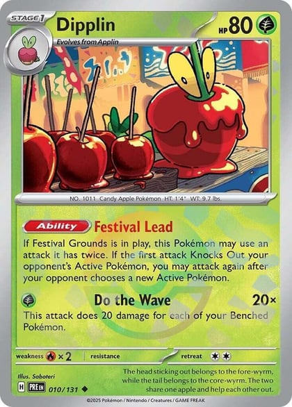 Dipplin (Poke Ball Pattern), SV: Prismatic Evolutions 010/131