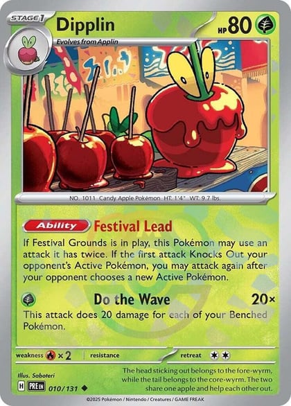 Dipplin (Master Ball Pattern), SV: Prismatic Evolutions 010/131