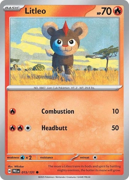 Litleo, SV: Prismatic Evolutions 015/131