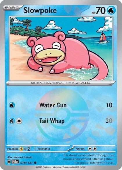 Slowpoke (Poke Ball Pattern), SV: Prismatic Evolutions 018/131