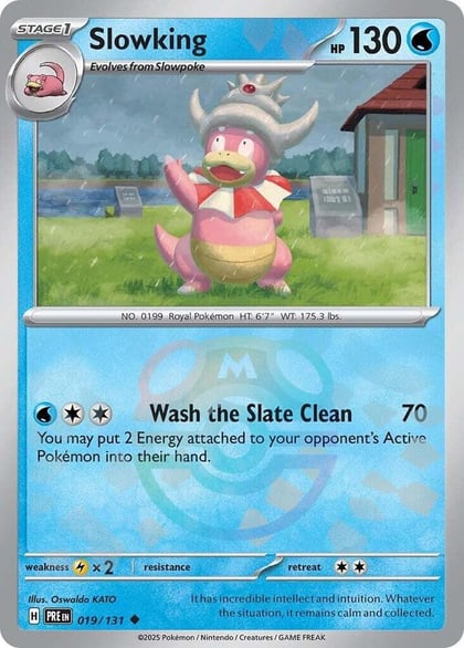 Slowking (Master Ball Pattern), SV: Prismatic Evolutions 019/131