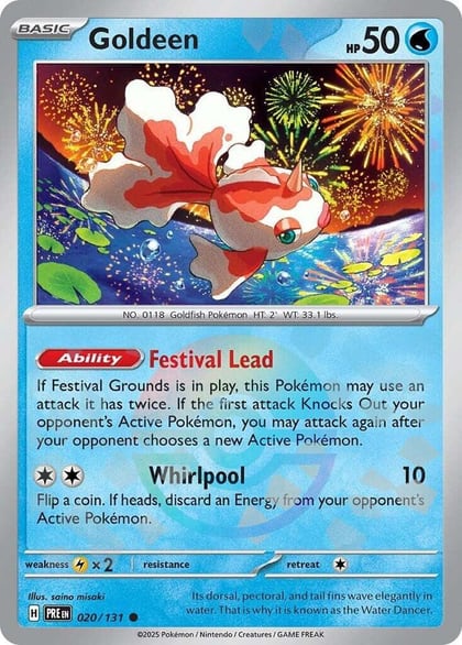Goldeen (Poke Ball Pattern), SV: Prismatic Evolutions 020/131