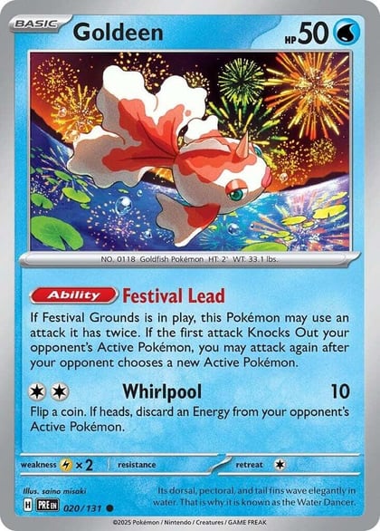 Goldeen, SV: Prismatic Evolutions 020/131