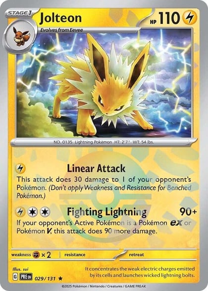 Jolteon (Poke Ball Pattern), SV: Prismatic Evolutions 029/131