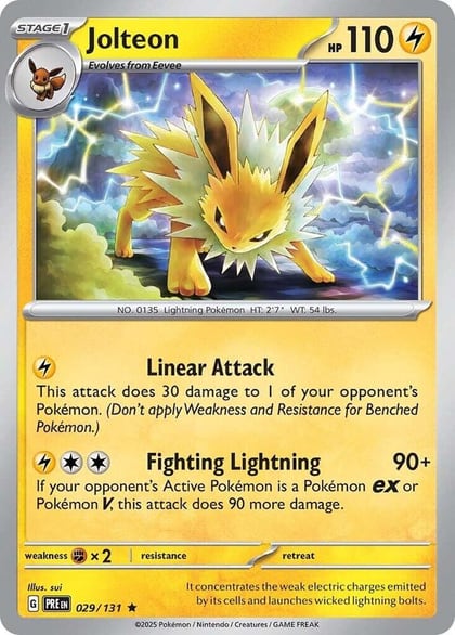 Jolteon, SV: Prismatic Evolutions 029/131